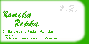 monika repka business card